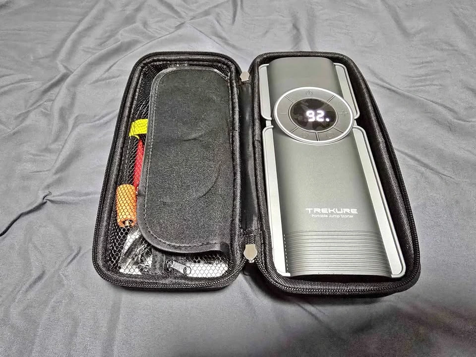 TREKURE Car Jump Starter, Air Compressor, 20000mAh, 3000A