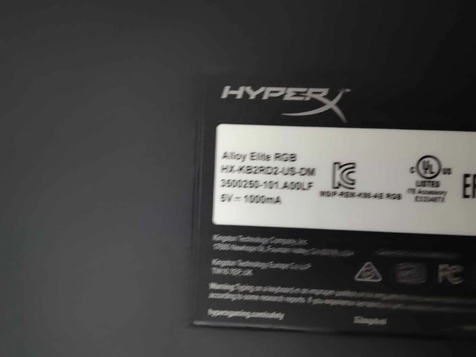 HyperX Gaming Keyboard HX-KB2RD2-US DM/R1 Wired Mechanical - photo 4