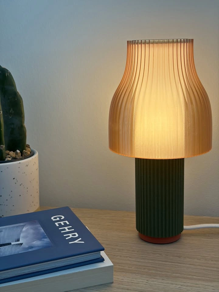 Unique Green Table Lamp