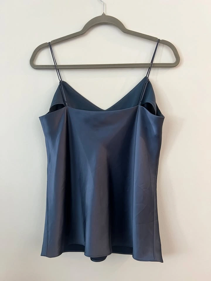 Club Monaco Blue Satin Top - photo 2