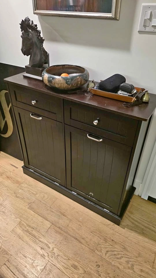 Trash/Recycling Cabinet