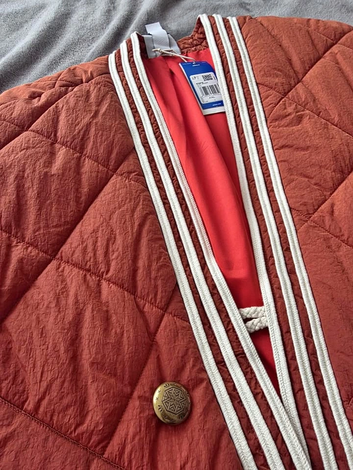 adidas x CLOT by Edison Chen Wrap Jacket 'Vermillion'