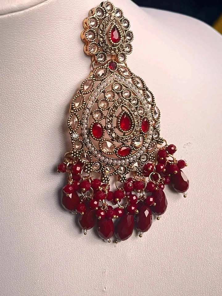 Elegant Noratan Jhumka's Set - photo 4
