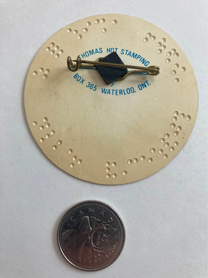 1976 Ontario Games For The Physically Disabled Pin - photo 2