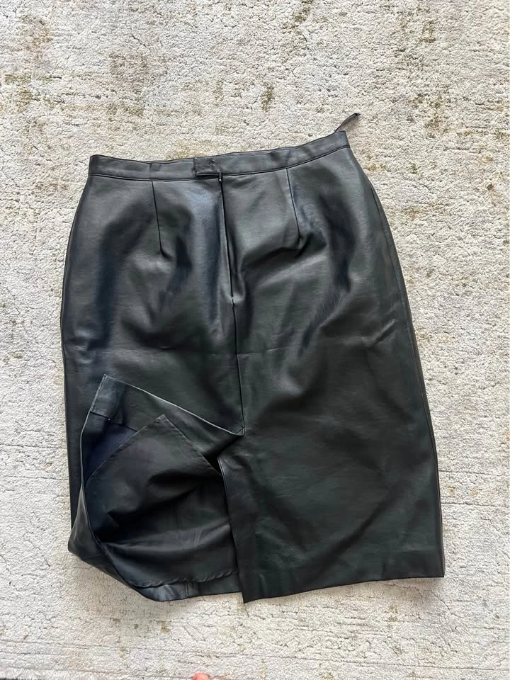Leather Pencil Skirt - photo 2