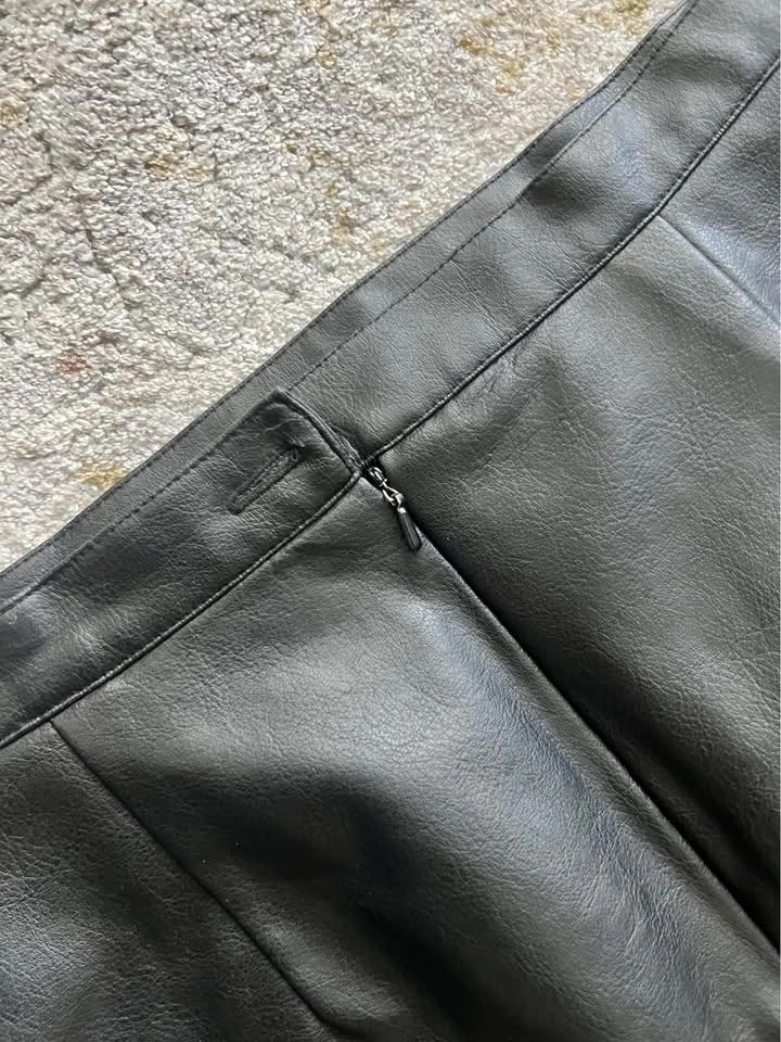 Leather Pencil Skirt - photo 3