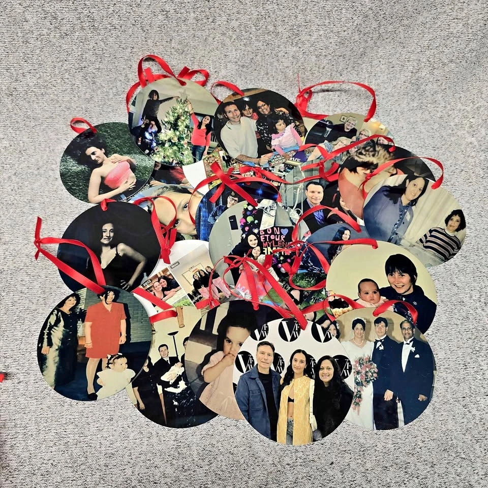 Personalized Metal Ornaments