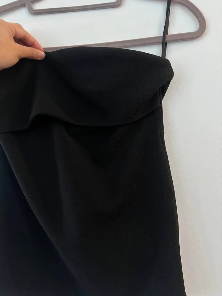 Wooven Tube Top with Zipper on the side - photo 3