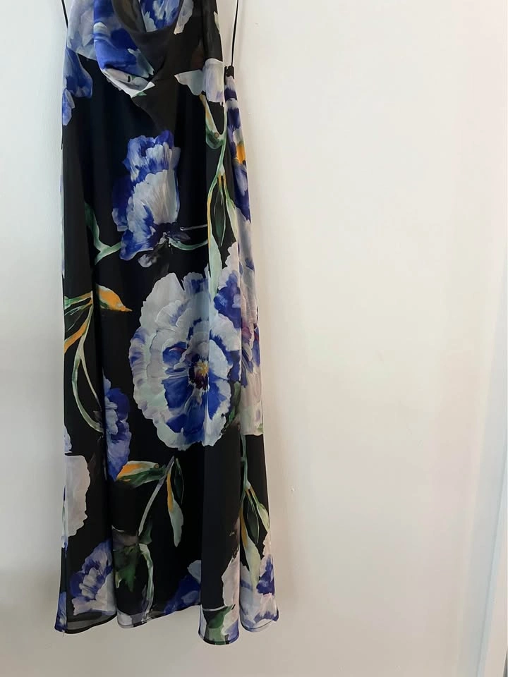Dynamite Floral Plunge Cowl Neck Maxi Dress - photo 4
