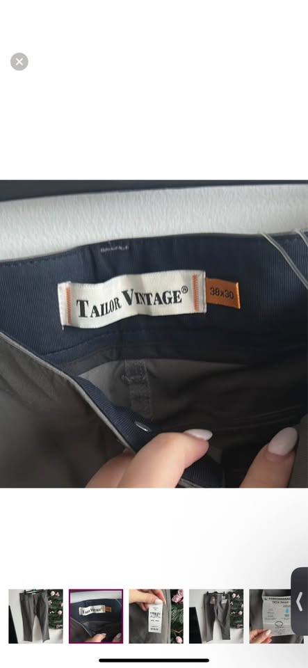 Tailor vintage - size 38x30 - new with tag! Performance tech - photo 2