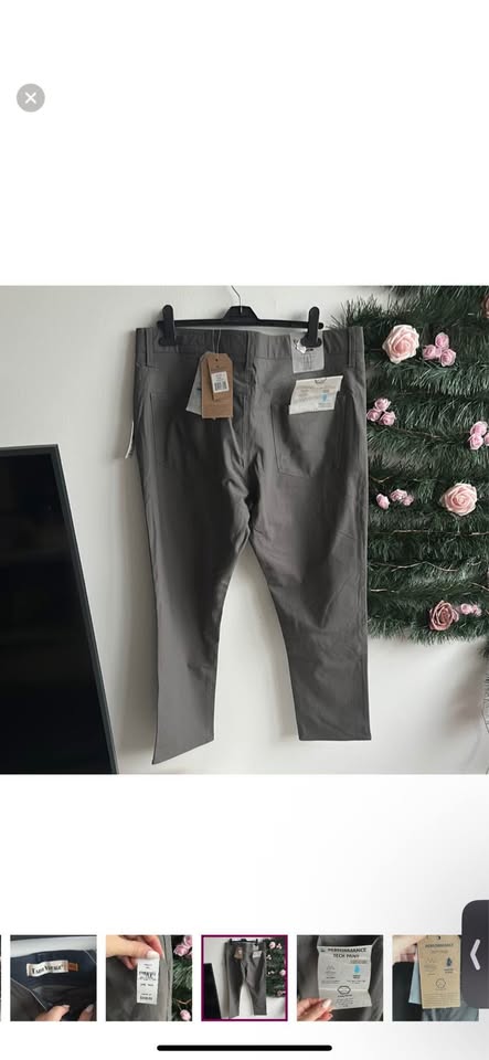 Tailor vintage - size 38x30 - new with tag! Performance tech - photo 4