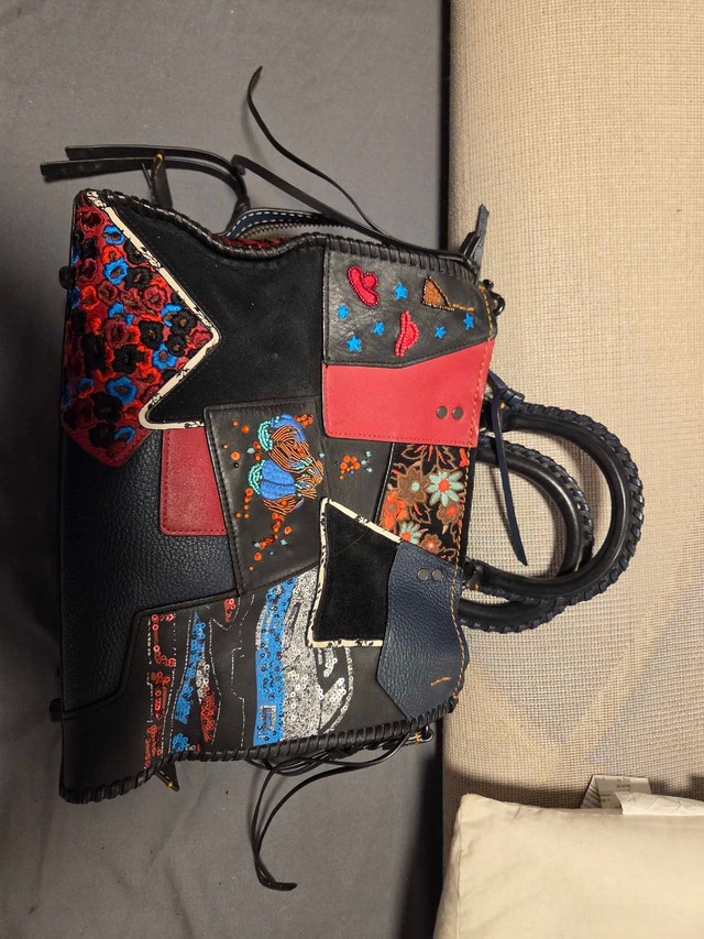 NWT COACH 1941 Red/Multi Embellished Rogue Bag - photo 2