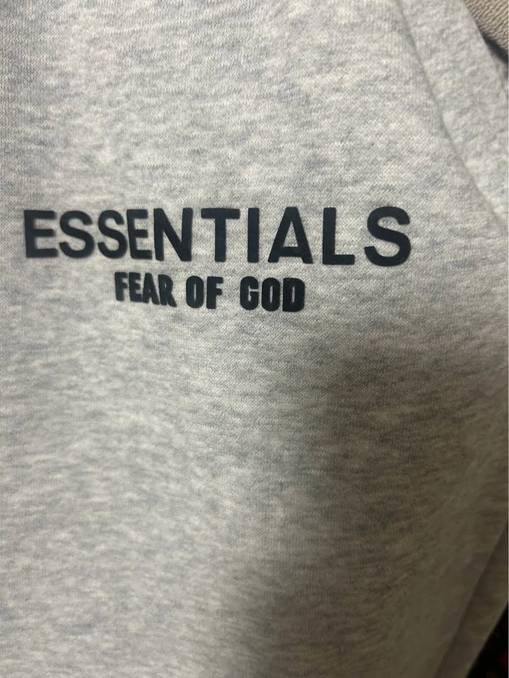 ESSENTIALS Fear of God Gray Sweatpants Size M - photo 4