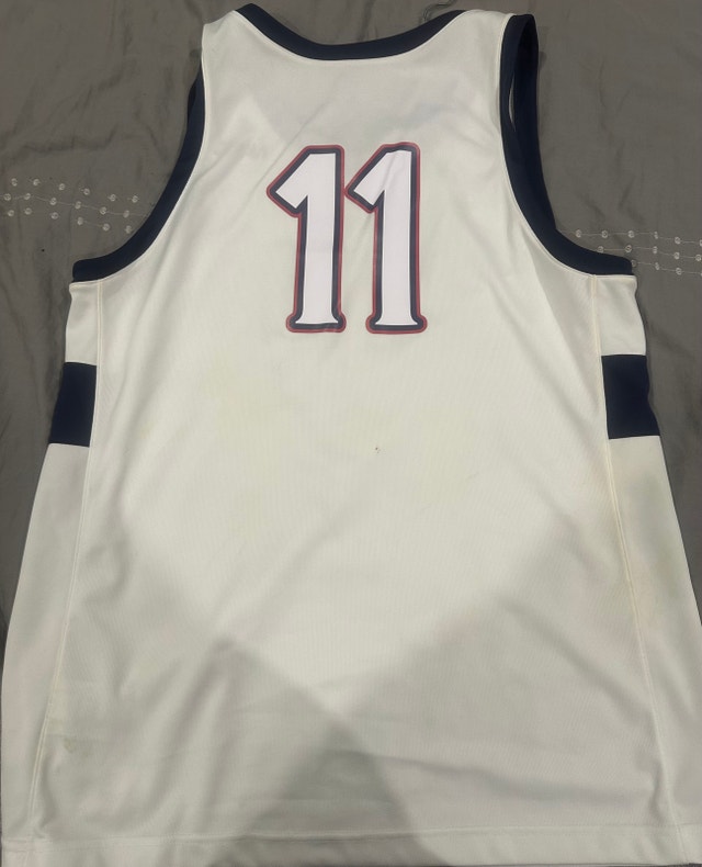 Jalen Bridges Team USA Global Jam Game Worn Jersey - photo 2