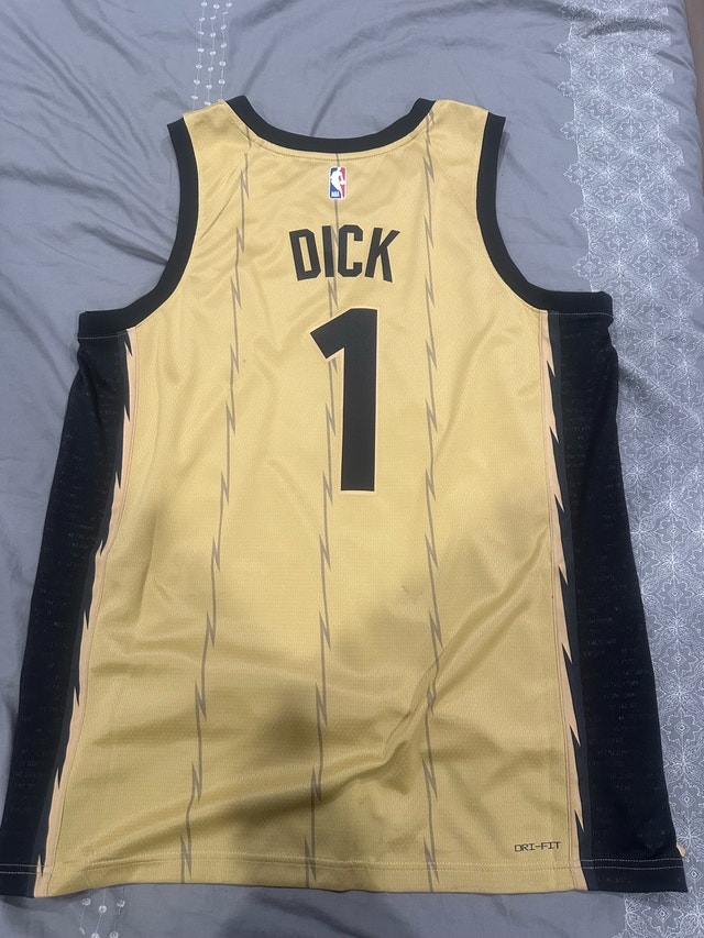 Grady Dick Raptors City Edition NBA Authentic Jersey - photo 2