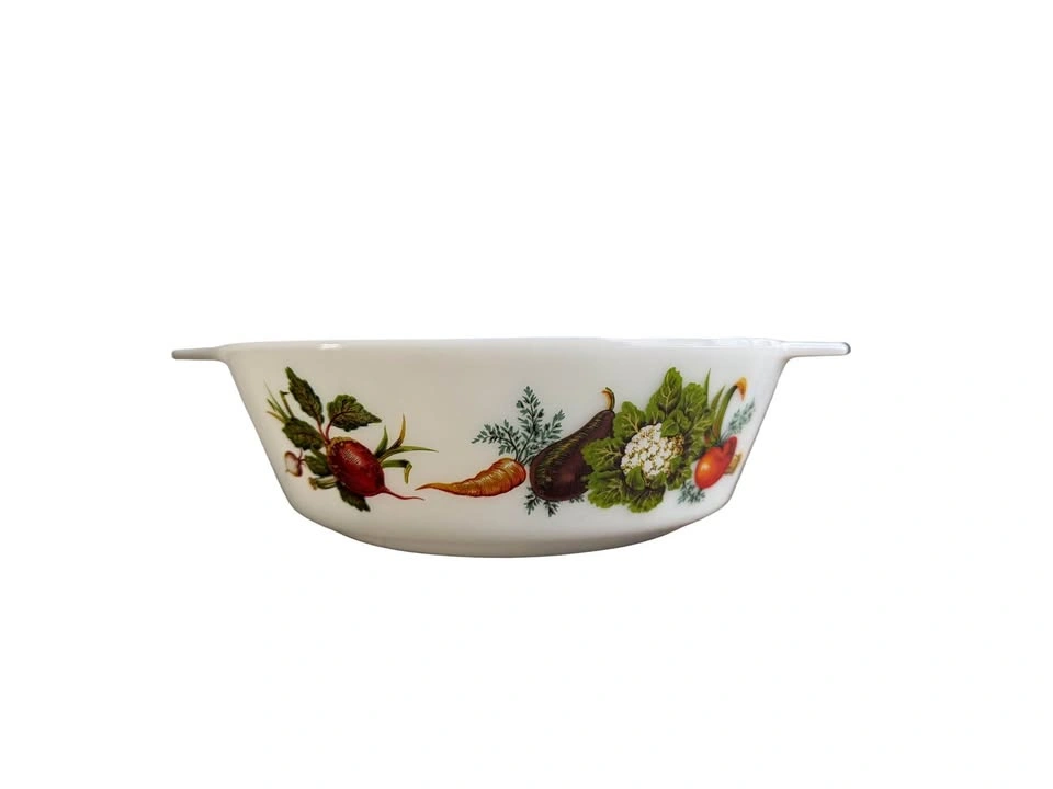 JAJ Pyrex Casserole Dish "Market Garden"