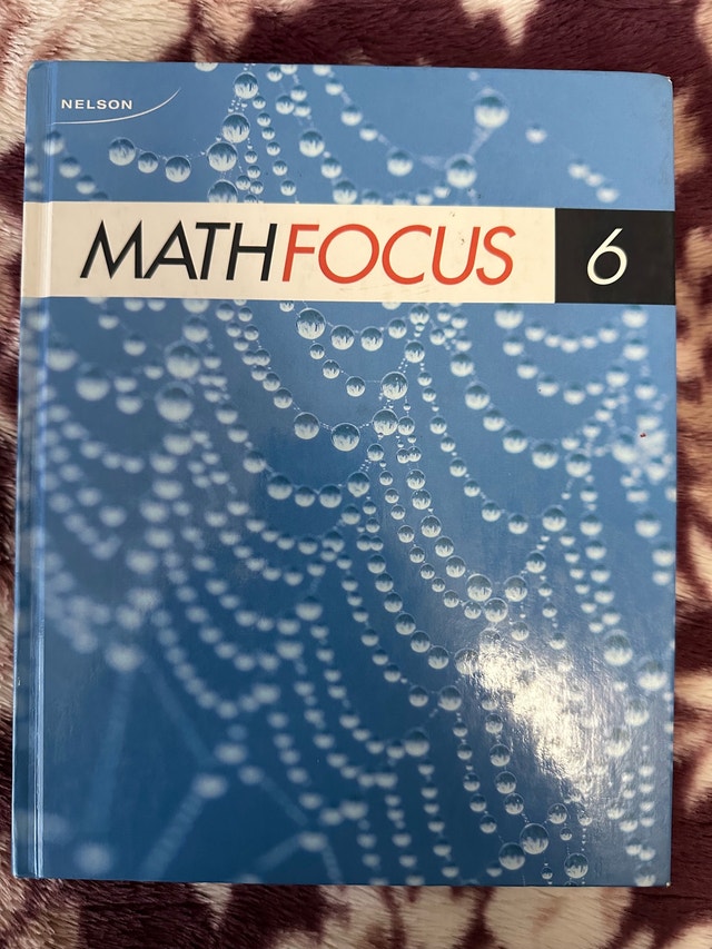 Math Focus 6 Textbook