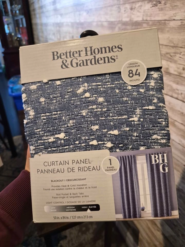 Brand New Curtain Panel Blackout 50x84 inch Drape - photo 2