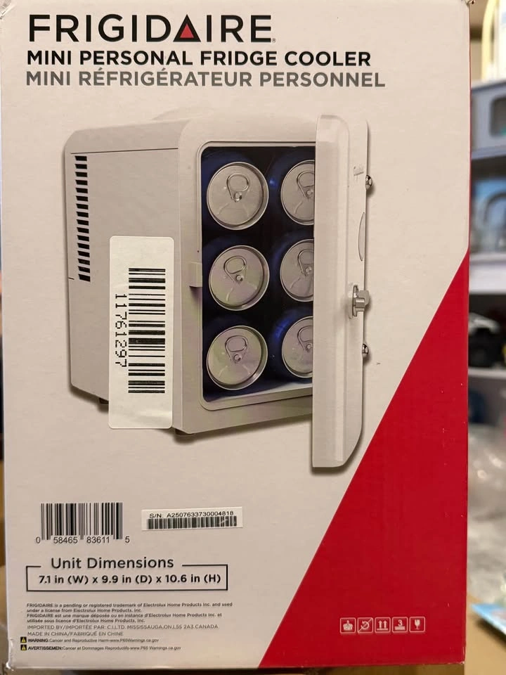 Frigidaire Mini Personal Fridge Cooler 4L - photo 4