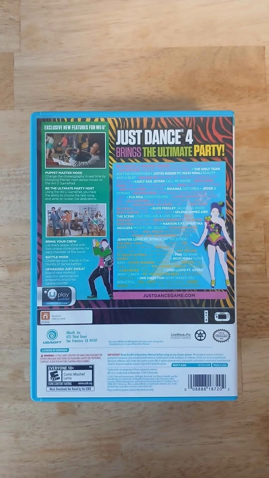 Wii U Games Lot - Just Dance 4, 007 Legends, ZombiU + More - photo 3
