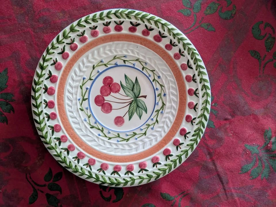 Set of 4 Strata Group "Fresh N Fruity" Plates - photo 2