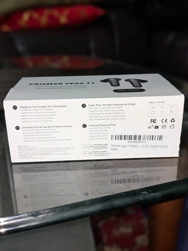 PrismXR Vega T1 Low Latency Wireless Earbuds image indicator(2)