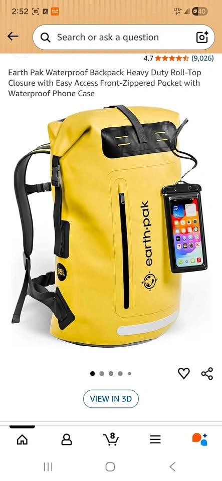 Brand new 85L Heavy-duty backpack | Karrot