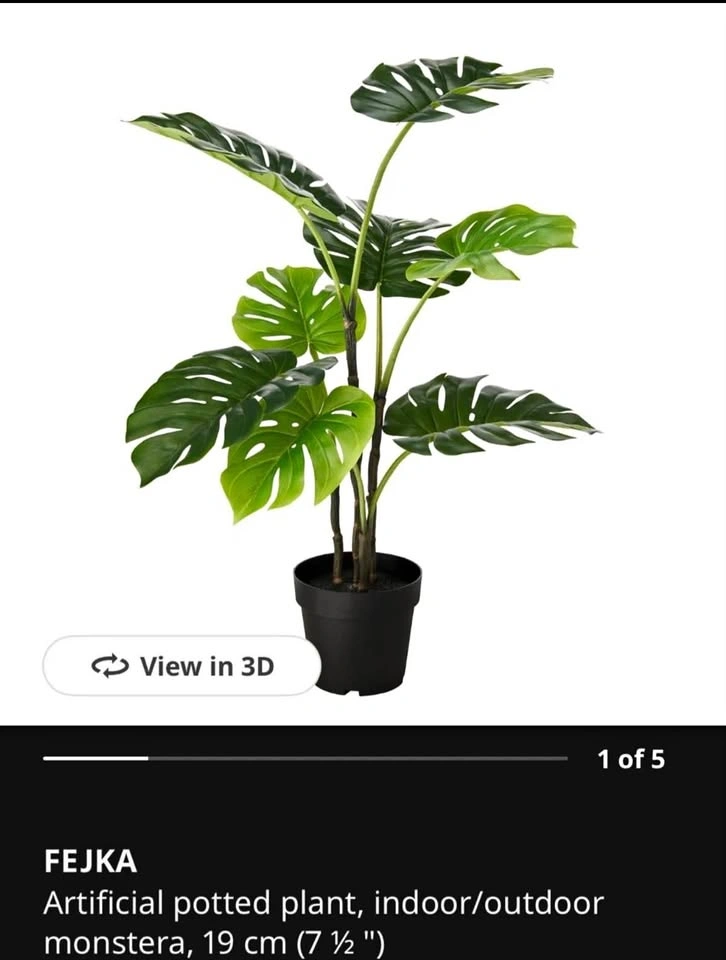 Artificial Monstera Plant