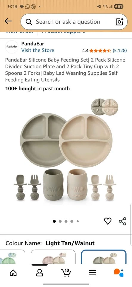 Baby feeding set silicone - photo 4