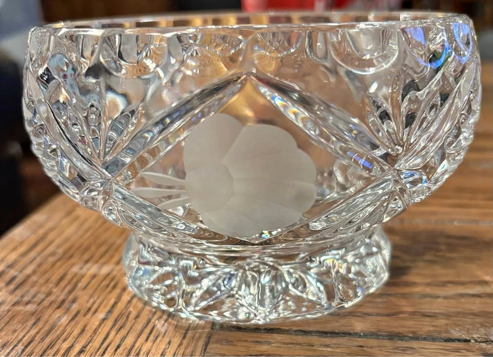 Heavy Crystal Decor Bowl