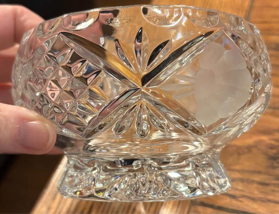 Heavy Crystal Decor Bowl - photo 2
