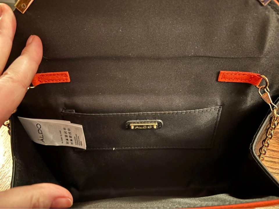 Aldo Faux Suede Clutch - photo 2