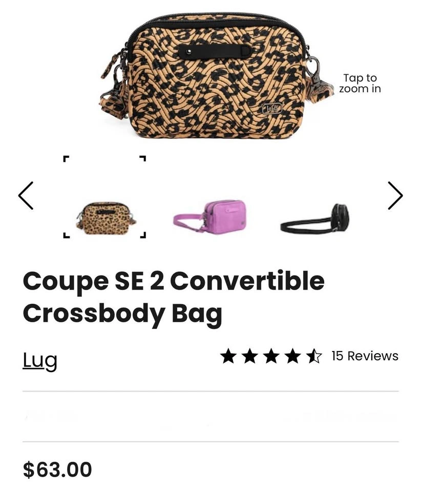 New Lug Coupe SE 2 Convertible Crossbody Bag - photo 4
