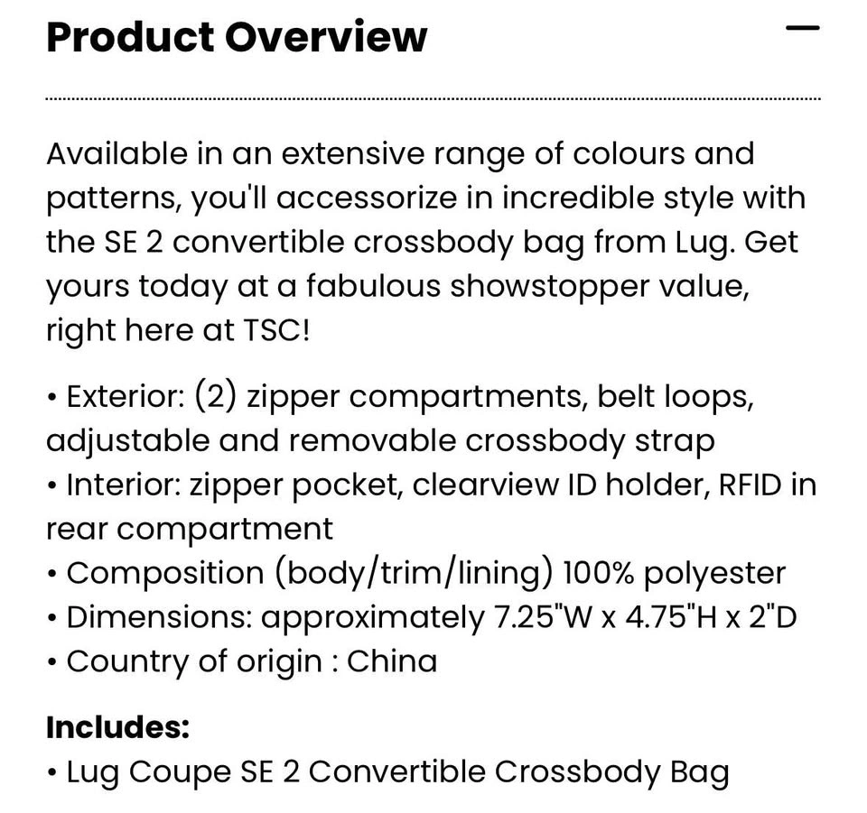 New Lug Coupe SE 2 Convertible Crossbody Bag - photo 5