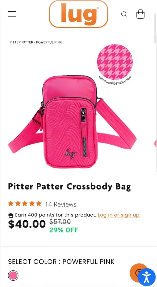 New Lug Pitter Patter Crossbody Bag - photo 3