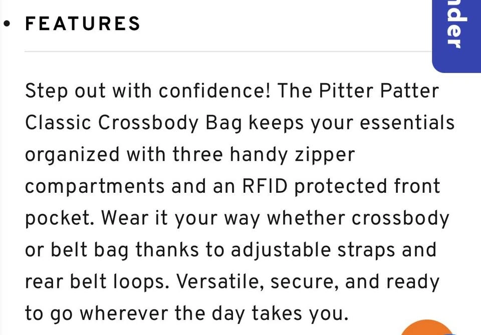 New Lug Pitter Patter Crossbody Bag - photo 4