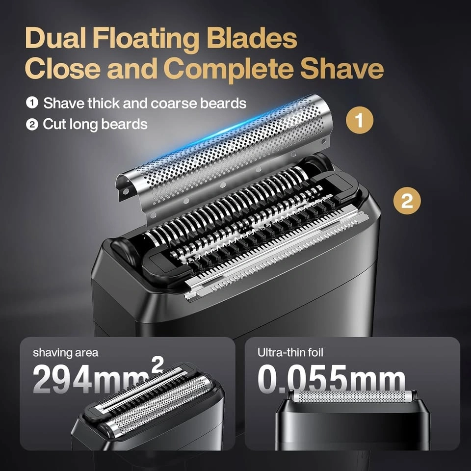 Electric Foil Shaver for Men - photo 2