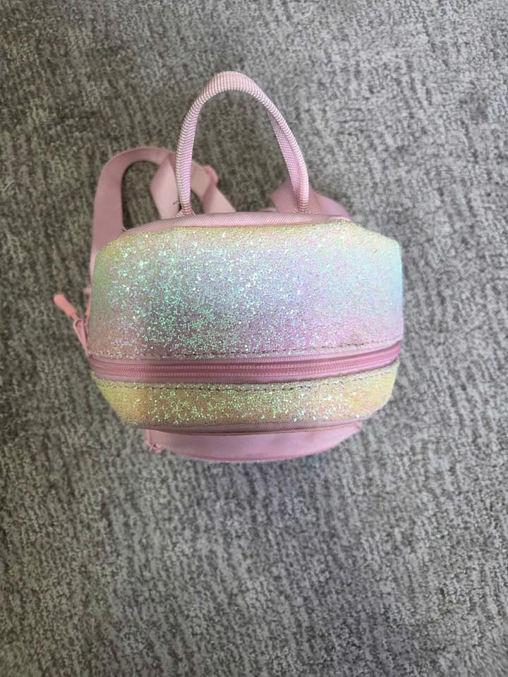 Girls' Sparkly Rainbow Mini Backpack - photo 2