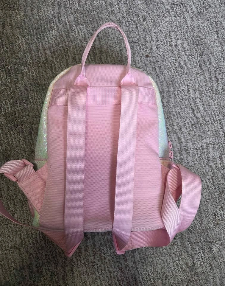 Girls' Sparkly Rainbow Mini Backpack - photo 3