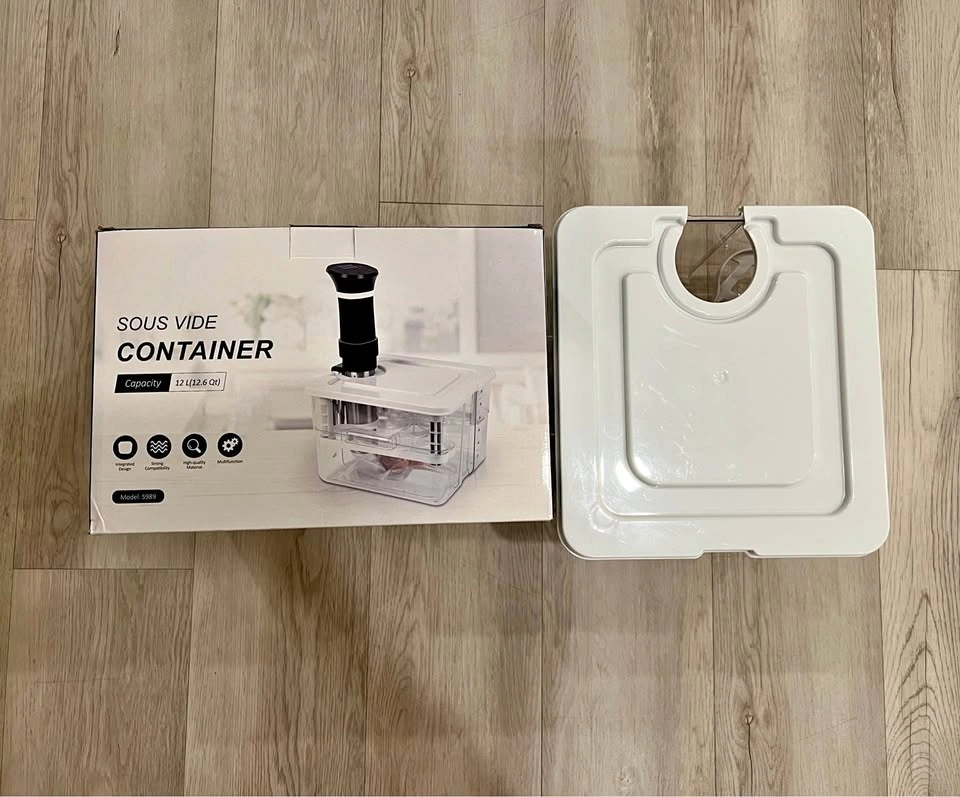 12L Sous Vide Container with Lid and Rack