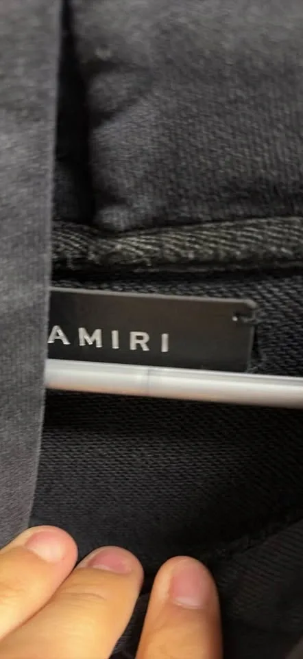 Amiri Black Hoodie Med - photo 3