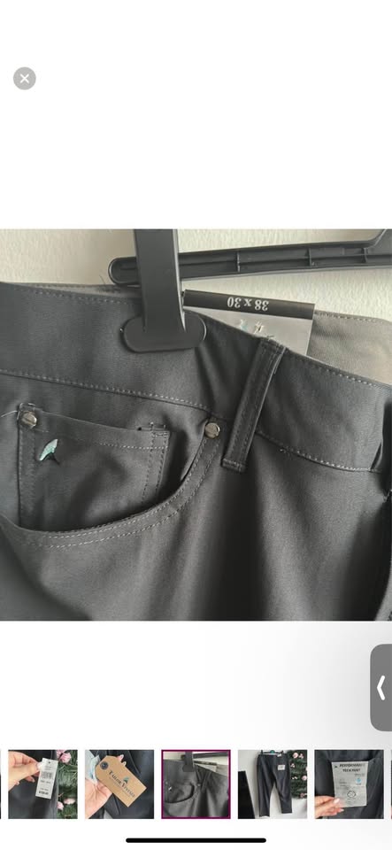 Tailor vintage - size 38x30 - new with tag! Performance tech - photo 5