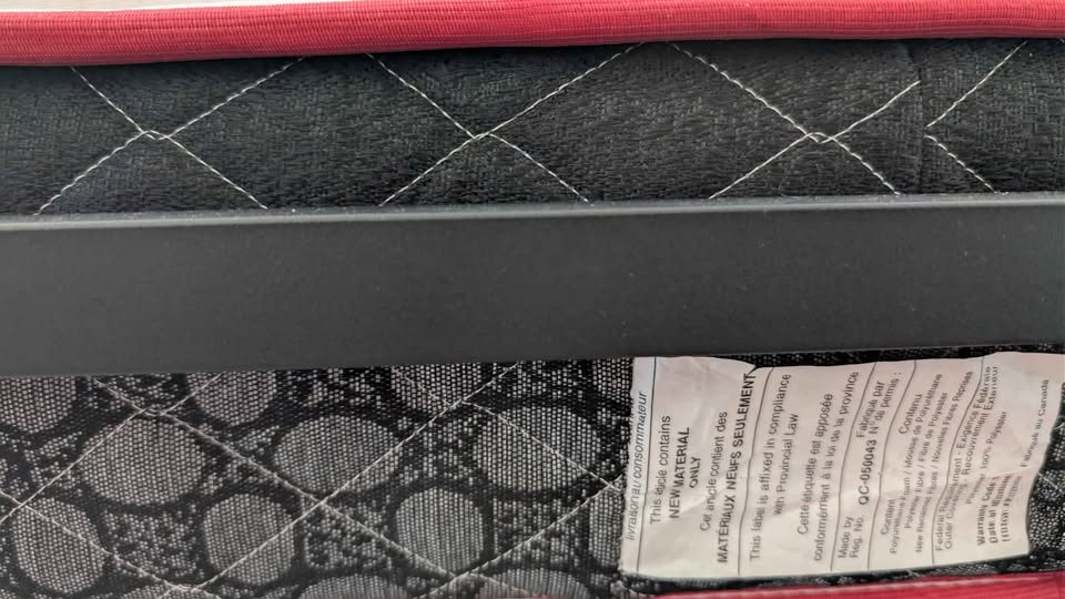 Barely used twin size mattress + frame - photo 3