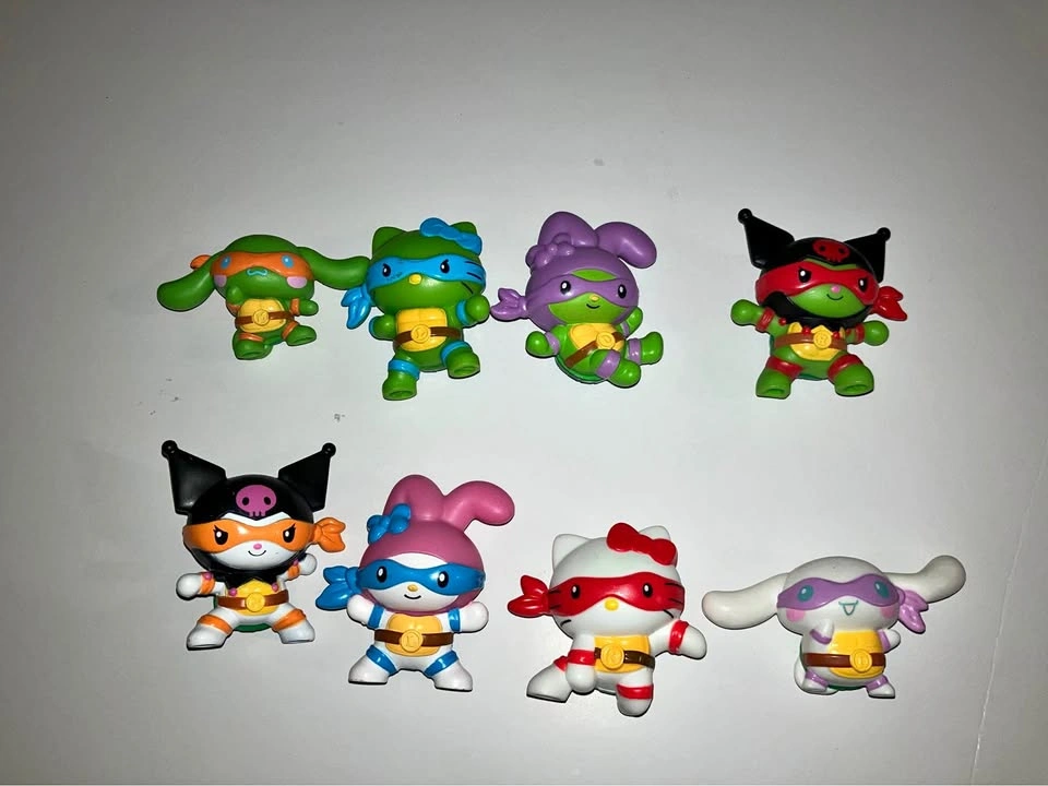 Kuromi X Ninja Turtles Full Canadian Set NO BOX