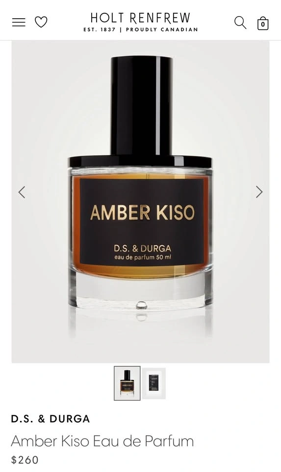 DS & Durga Amber Kiso EDP 50ml (buy or trade!) - photo 3