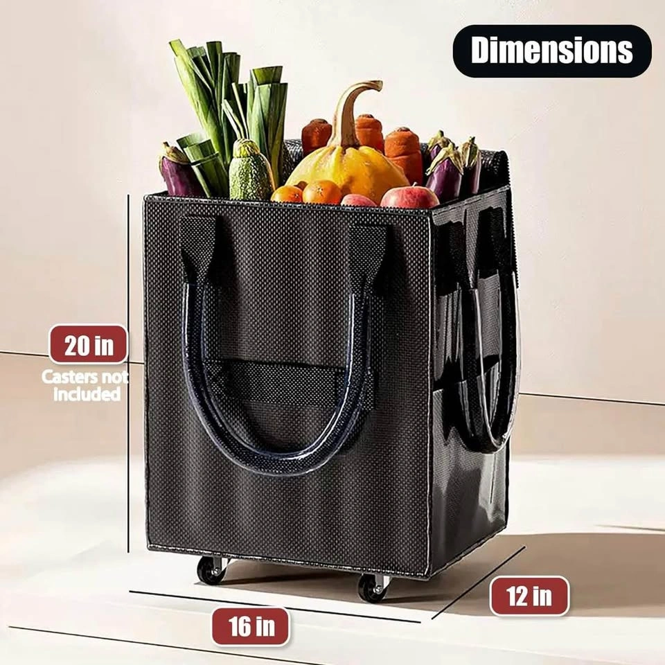Reusable Grocery Bag on Wheels - photo 2