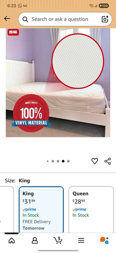 King Size Waterproof Mattress Protector - photo 2