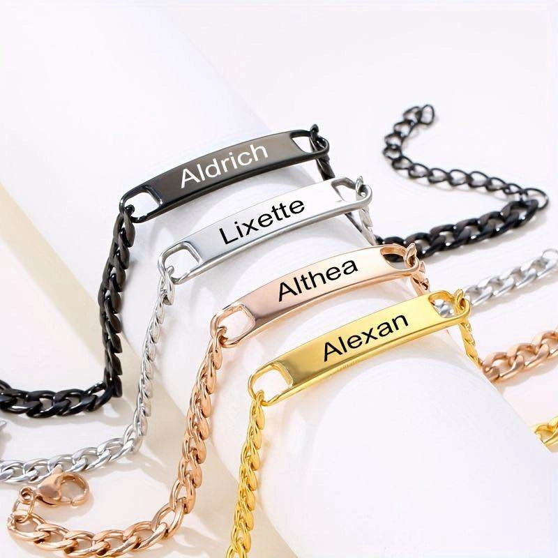 Personalized Laser Engraved Bracelets - photo 2
