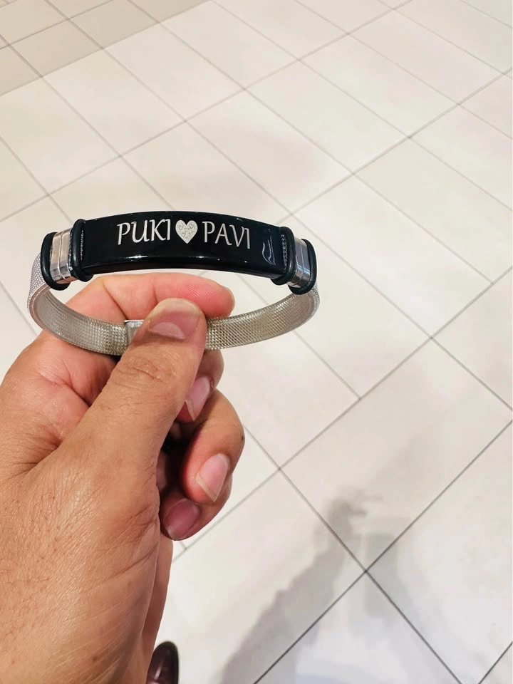 Personalized Laser Engraved Bracelets - photo 3