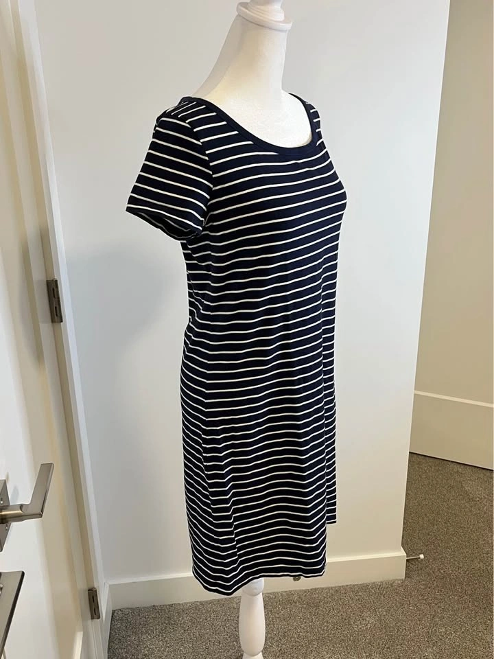 JOE FRESH Striped T-Shirt Dress - Size M - photo 2